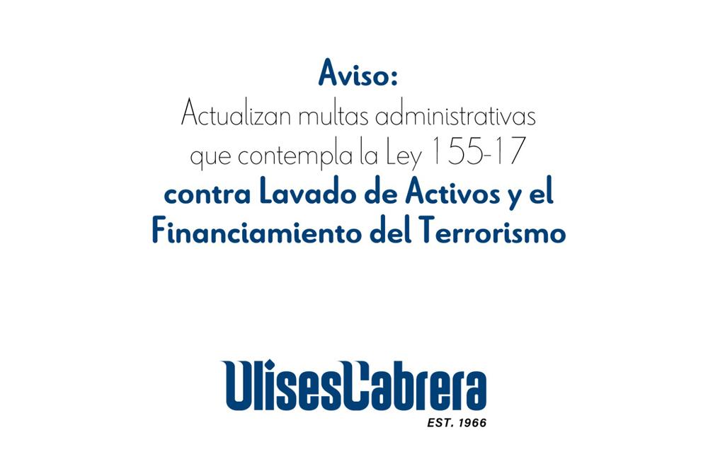 DGII: aviso a los Sujetos Obligados No Financieros