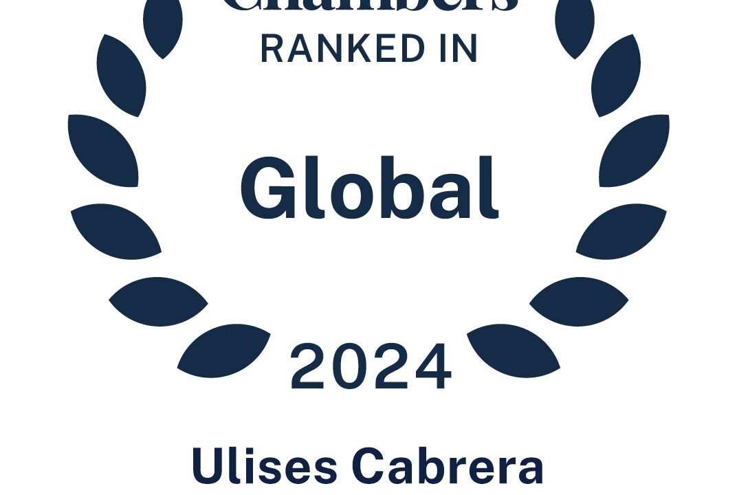 Ulises Cabrera es reconocida por Chambers and Partners Global 2024