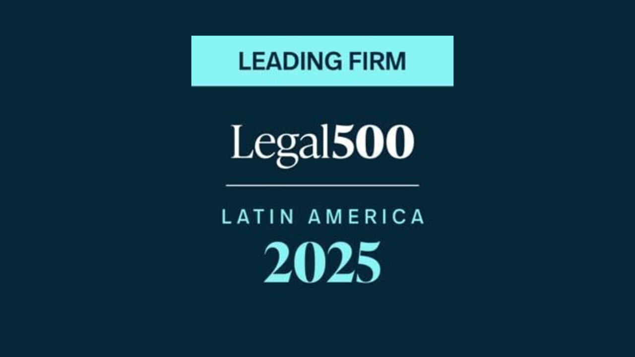 Ulises Cabrera is recognized in seven practice areas by The Legal 500